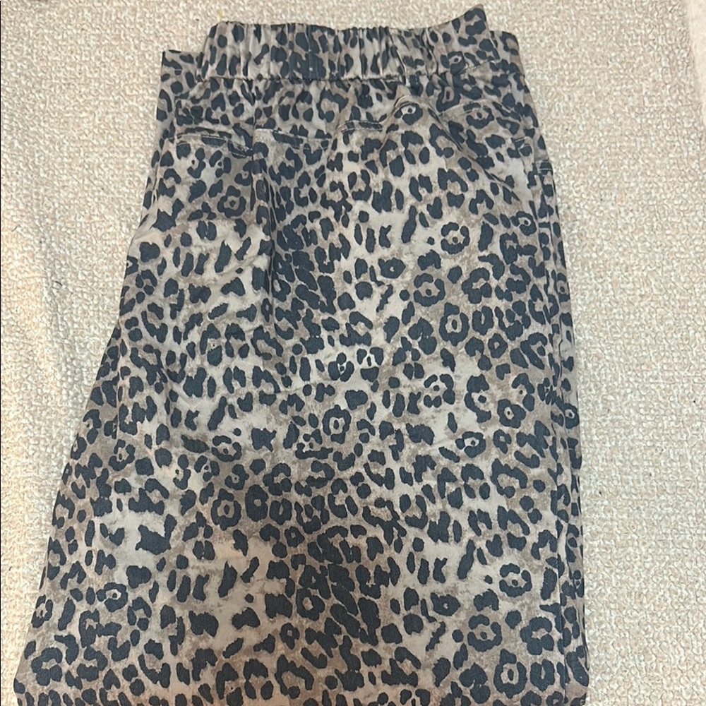 SHEIN Leopard Print Pants